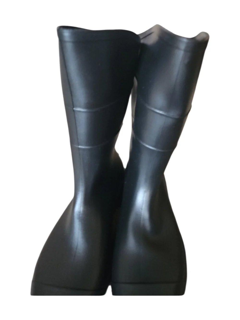 Tall Black Waterproof Men's Rain Garden Work Boots